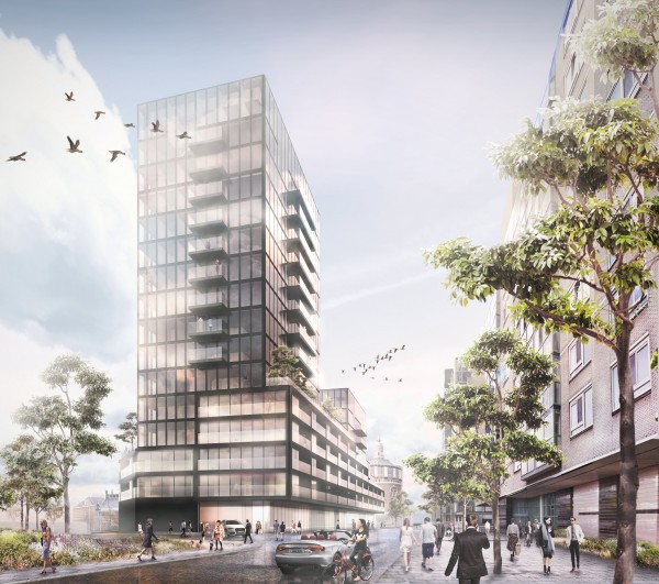 Ontwerp voor Winkelcentrum De Esch door Kraaijvanger Architects Ontwerp voor Winkelcentrum De Esch door Kraaijvanger Architects