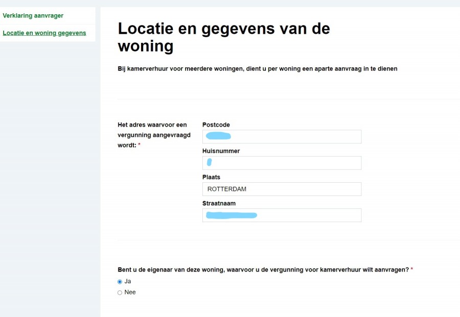 Vergunning kamerverhuur 3 1