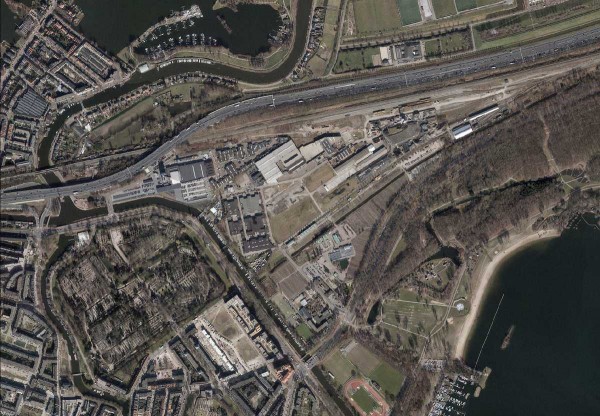 De locatie voor Nieuw-Kralingen De locatie voor Nieuw-Kralingen